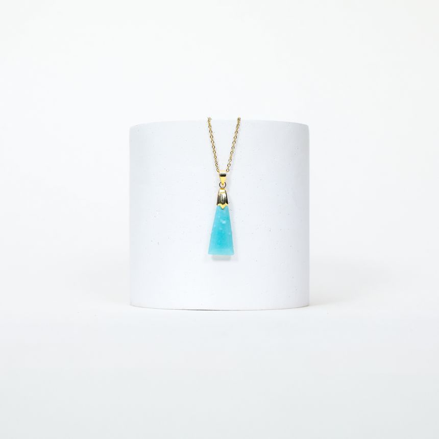 Pendentif Annette - Amazonite extra 