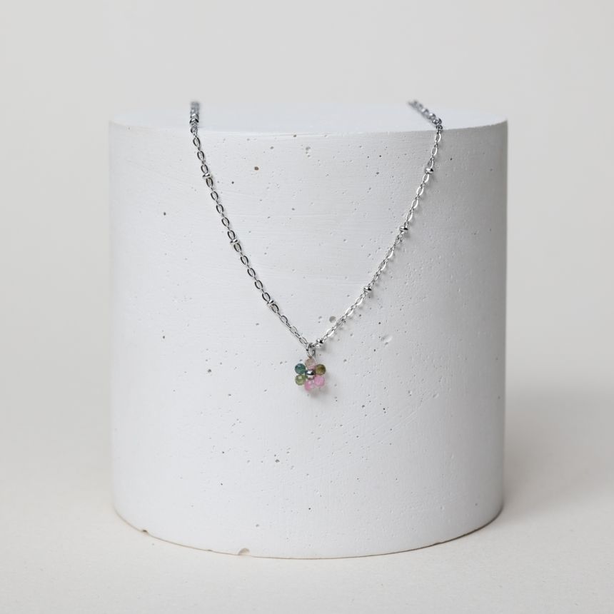 Pendentif Valérie - Tourmaline Melon