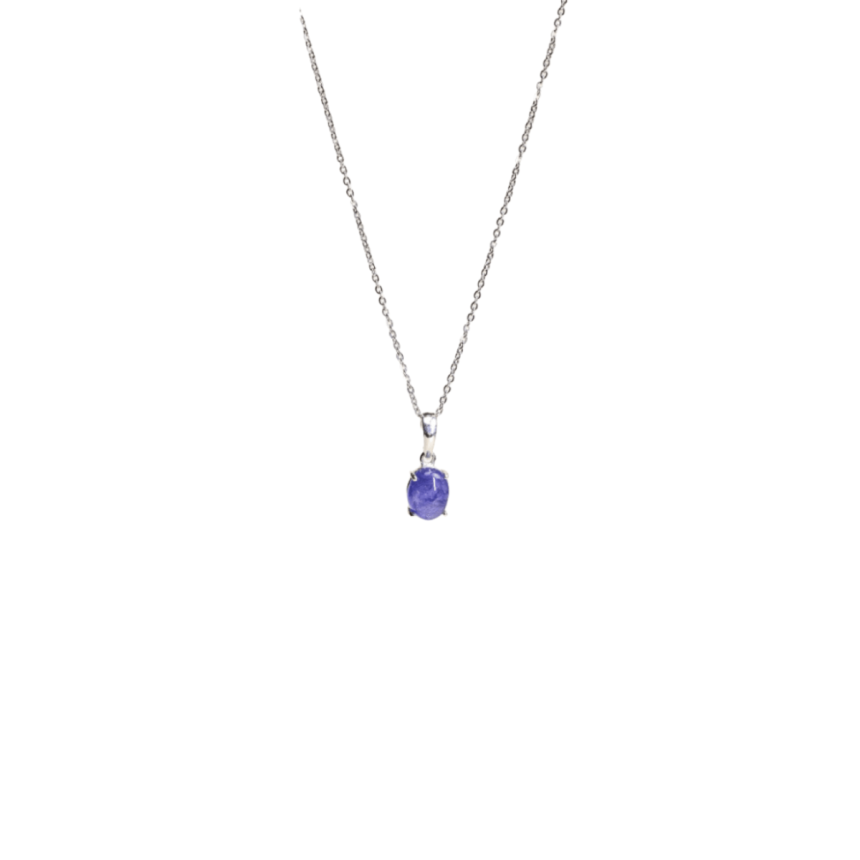 Pendentif Kamsa - Tanzanite