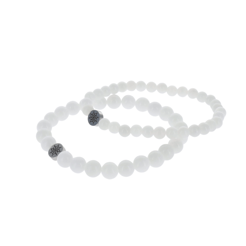 Bracelet Jade Blanc Qualité Extra