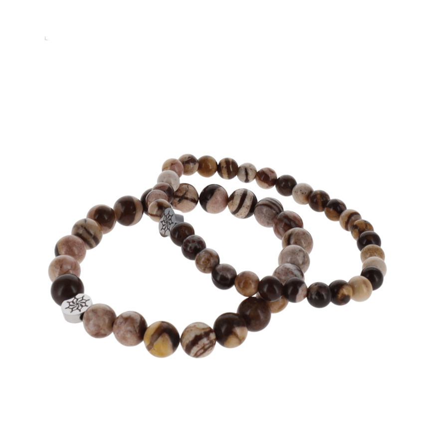 Bracelet Jaspe Cappuccino