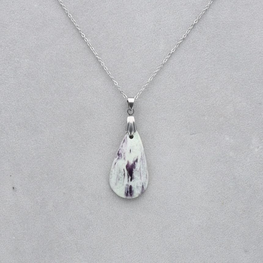 Kammererite Cabochon percé 42