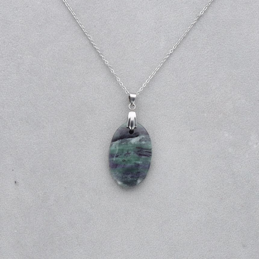 Kammererite Cabochon percé 45