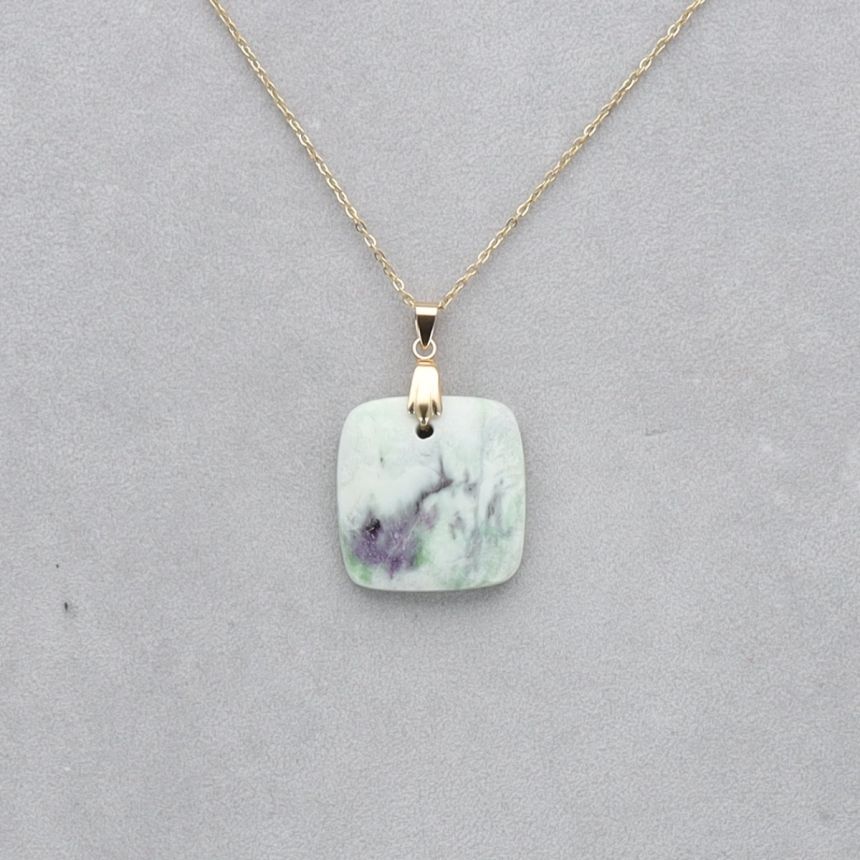 Kammererite Cabochon percé 53