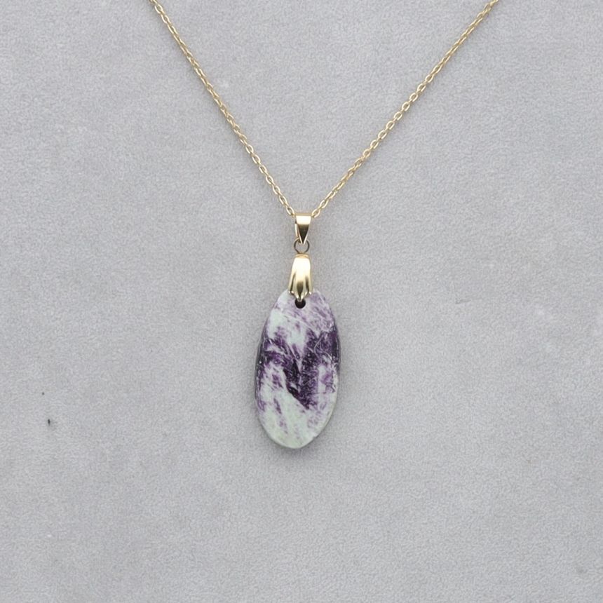 Kammererite Cabochon percé 55