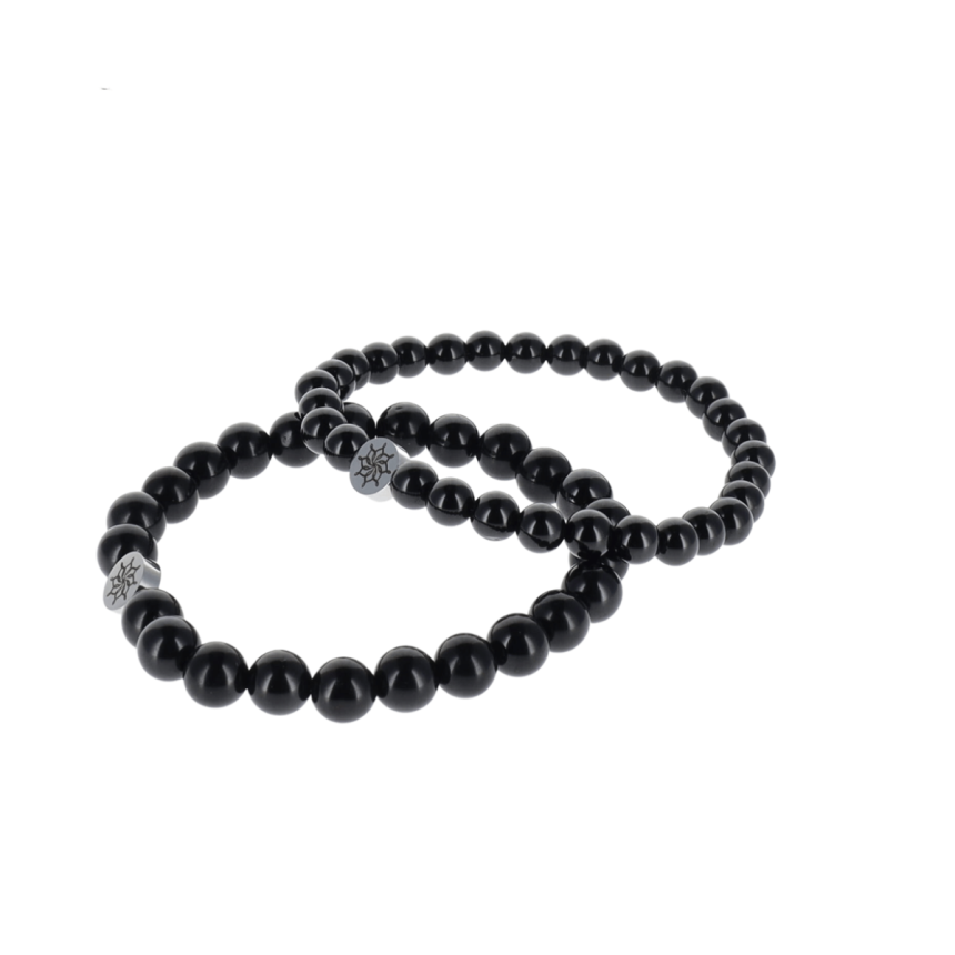 Bracelet Spinelle noir